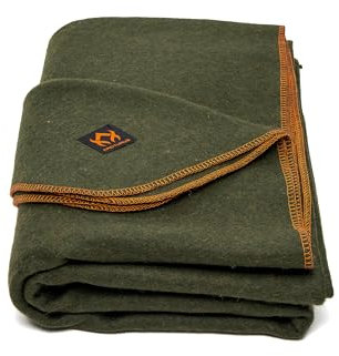 Arcturus Camo Arcturus™ 80% Heavy Wool Blanket 4 Lbs 64 x 88 Olive Green