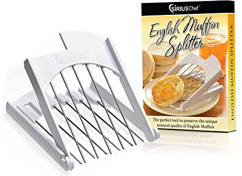 English Muffin Splitter for Biscuit and Crumpets, Useful Kitchen Tools