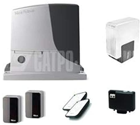 Dieffematic Nice Robus RB600KCE - Kit De Automatización para Puerta Corredero, 600 KG