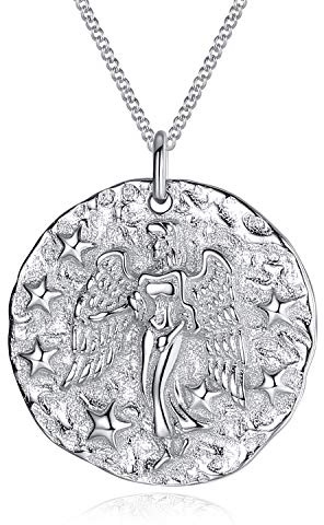 VIKI LYNN Women Girls 925 Sterling Silver Zodiac Star Sign Necklace