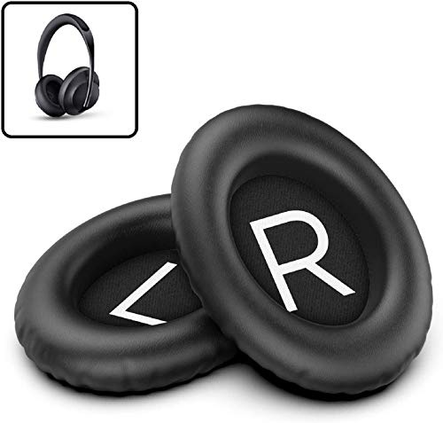 Encased Replacement Ear Pads for Bose 700 Noise Canceling Headphones Comfort PU Leather Ear Cushion Cushion Set (Black)