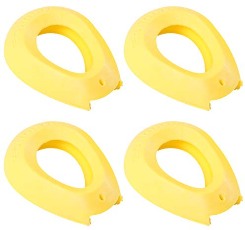 Minkissy 2 Pairs Silicone Ear Protectors Ear Cover Shield Hairdressing Dye Coloring Bathing Shower Caps Waterproof Ear Prtotection Earmuff for Hair Salon Spa (Random Color)