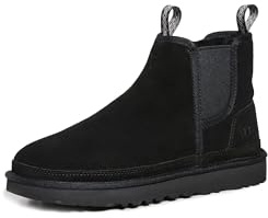 UGG Neumel Chelsea, Stivali classici Uomo, Nero, 43 EU