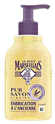 Le Petit Marseillais Pure Soap, Nourishing Hand Soap with Lavender Essential Oil, Refillable, 300 ml