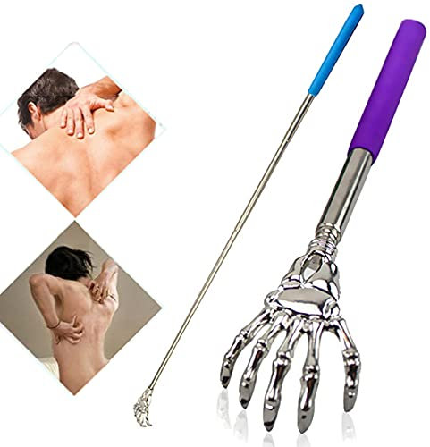 Insektenstichheiler 2pcs,Teleskop Kratzen Backscratcher Stichheiler gegen Juckreiz Schmerzen und Schwellungen bei Insektenstichen (z.B. von Mücken, Wespen, Bienen) – BiteAway – wirkt chemiefrei (A)