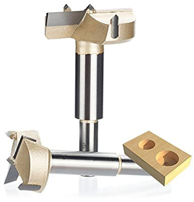 SYJY-SHOP Forstner Holzbohrer Holzbearbeitungswerkzeuge Lochsägeschneider Scharnier Hartmetall beschichtete Bohrbohrer (Hole Diameter : 80mm, Overall Length : 85mm)