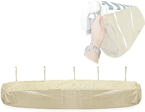 Copertura protettiva per tenda da sole – Borsa portaoggetti per baldacchino antipioggia 420D per esterni, accessori per ombrelloni per tende retrattili da 4 x 3 m