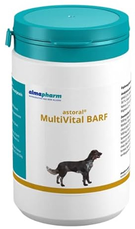 almapharm MultiVital Barf | 250 g | Ergänzungsfuttermittel für Hunde | Enthält Magnesium sowie wichtige Spurenelemente und Vitamine