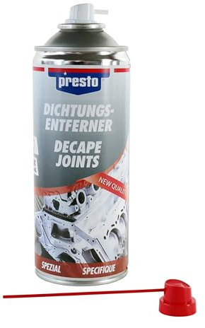 Dichtungsentferner Spray, Dichtungsflächenreiniger, Klebstoff, Fett und Öl Entferner, Reiniger 400ml