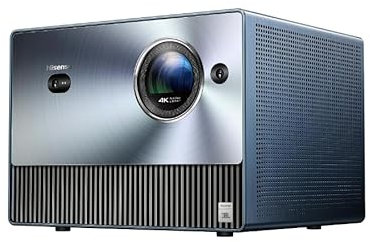 Hisense 4K Trichroma Mini Laser Projector C1TUK 65-300'' Proejection Size, Triple Colour, Dolby Vision&Atmos, JBL Audio and VIDAA Smart OS, and Netflix, YouTube, Prime Video