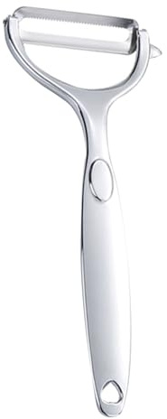 Silver Vegetable Peelers,Potato Peelers,Fruit Peelers for kitchen, Fruit,Potatoes Peeler, Y-Shaped Stainless Steel Peelers, with Non-Slip Handle and Sharp Straight Blade,Kitchen Utensils and Gadgets
