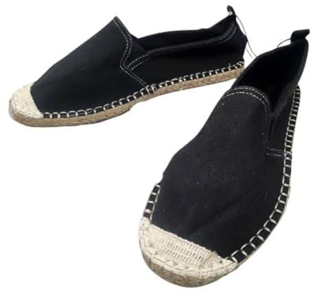 Espadrilles en Toile CASTELBAJAC, Couleur Noir, Taille 43