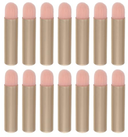 Hemobllo Juego de Brochas de Maquillaje Pequeño Aplicación Precisa y Compacto de 12 Piezas con Cerdas Sintéticas Adecuado para Maquillaje Diario y Viaje