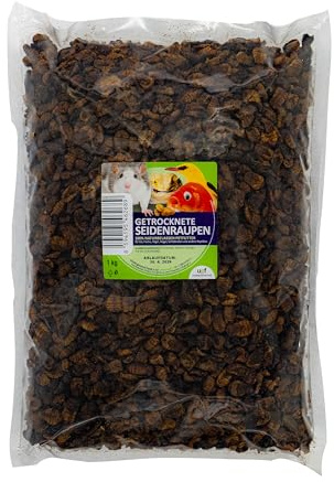 UGF, mangime per pesci da laghetto, uccelli, criceti, ricci, roditori, lucertole, tartarughe, carpe, carpe, 1 kg, 1 kg