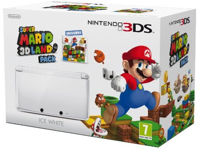 Console Nintendo 3DS - blanc arctique + Super Mario 3D Land - édition limitée [import anglais]