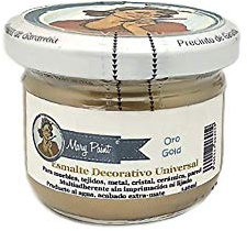 Mary Paint | Pintura para muebles efecto Chalk Paint, Oro Metalizado - 140ml