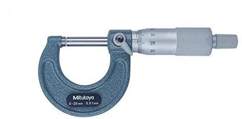 Mitutoyo 103–137 extérieur Micrometres Series-103 métrique 0–25 mm