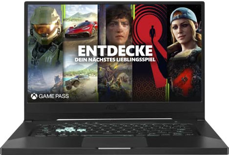 ASUS TUF Gaming DASH F15 Laptop (15,6 Zoll, FHD 1920x1080, 144 Hz) Notebook (Intel i5-11300H, 16GB RAM, 512GB SSD, NVIDIA RTX3050Ti, Win10H) Eclipse Gray/QWERTZ