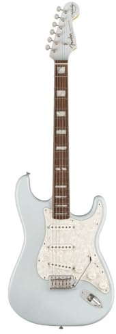 Fender Kenny Wayne Shepherd RW Transparent Faded Blue - E-Gitarre