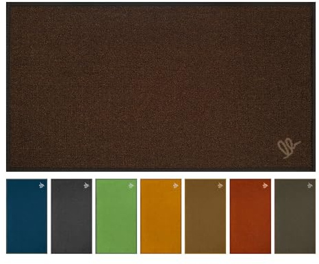 OLIVO.shop | SMART Tappeto cucina antiscivolo, tappeto cucina lavabile, tappeto cucina moderno multiuso, passatoia corridoio antiscivolo, vari colori e misure (57x230 cm, MARRONE)