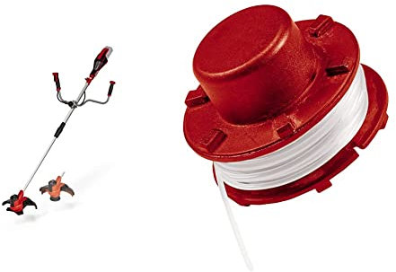 Einhell Akku-Sense AGILLO 18/200 Power X-Change (Li-Ion, 18V, 7500 min-1, Faden m. Tippautomatik/3-Zahn-Messer, Front-Motor, Bike-Handle, inkl. Ersatzspule, ohne Akku und Ladegerät)