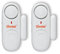 tiiwee Lot de 4 alarmes pour fenêtre et Porte - Protection Anti-effraction - 120 DB - avec Piles (4)