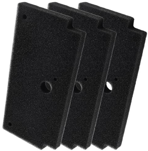 TOKSEO 3 x Filtro per Asciugatrice Bosch Siemens 12022801, 292 x 142 x 19 mm Filtro Spugna Asciugatrice, Filtri per Asciugatrice,Spugna per Asciugatrice per Bosch Siemens 12022801