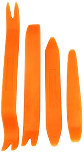 Lesunbak Kit d'outils de démontage de garnitures | Outil de démontage de clip de voiture - Kit de démontage de garniture intérieure - Outils de démontage de levier de démontage de métal - Outil de