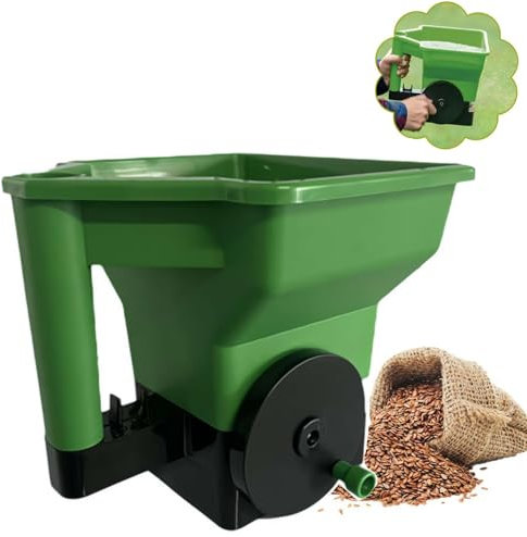 Handheld Spreader Planting Tool, Reusable Garden Supplies Fertilizer Spreader, Grass Seed Spreader, Portable Lawn Spreader, Manual Labor Saving Handheld Spreader, Ease of Holding Fertilizers Spreader