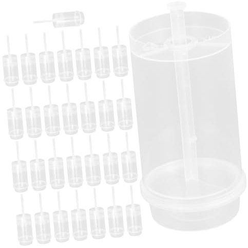 PRETYZOOM Empujador Para Pasteles 30 Piezas De Moldes Para Tartas Diy De Plástico Pp Resistente Para Repostería Decorativa Fiestas y Celebraciones