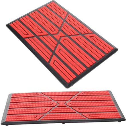 Cabilock 2stücke Auto-fußpedal-Patch Auto-bodenmattenschutz Auto-Teppich-Patch Pedal-ersatzpolster Auto-fußpedal-pad Auto-Teppich-Reparatur-Patch Aus Pp PVC Für Langlebigkeit Und rutschfest