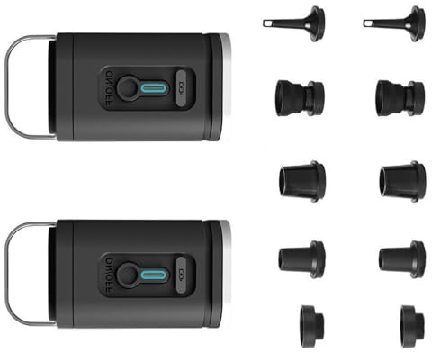 Compresor de aire recargable de alta eficiencia, sistemas de inflado de doble modo con diseño portátil, uso en casa, viajes, bombas de aire eléctricas cargadas por USB, para exteriores