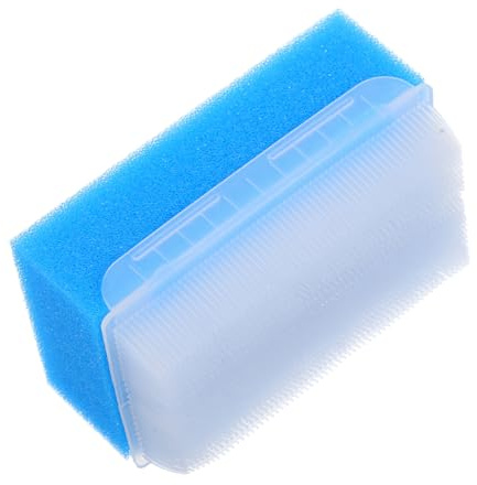 Milisten Sensory Training Device Therapressure Brush for Sensory Brushing Bath Scrubber for Boys and Girls and Adults Calming Tool for Autism Care Bath Sponges for Newborns