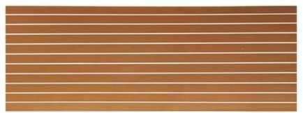 DSFIHJO Pavimentazione per Barche 2.4m Self-Adhesive Eva Foam Boat Marine Flooring Faux Teak Decking Sheet Striped Yacht Mat 8 Styles Brown Grey Gold Black Adesivo(Brown White 2400x600)