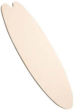 Beaupretty Unbehandeltes Holz Surfbrett Schild als Selbstgemacht Wandbehang für Sommerliche Stranddeko und Kreative Graffiti Malerei im Schlafzimmer
