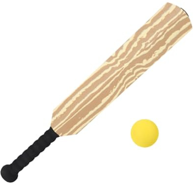 Generisch Set per bambini – 60 cm mazza da baseball per bambini | ABS ed Eva, giocattoli resistenti alle intemperie per giardino e, regalo per sviluppare capacità motorie F