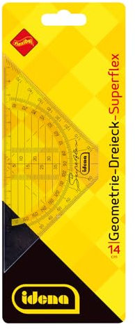 Idena 602083 - Geodreieck Superflex, 16 cm