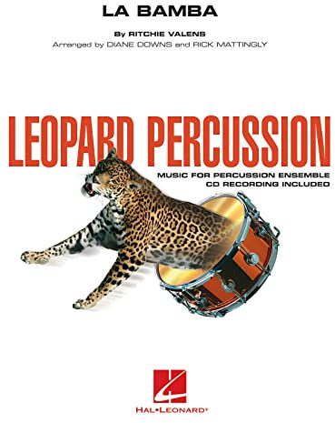 HAL LEONARD VALENS RITCHIE - LA BAMBA + CD - LEOPARD PERCUSSION Klassische Noten Perkussion
