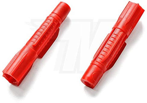 20x Universal Dowels for Solid Building Material Hollow Building Material in Red/Grey Without Collar, red
