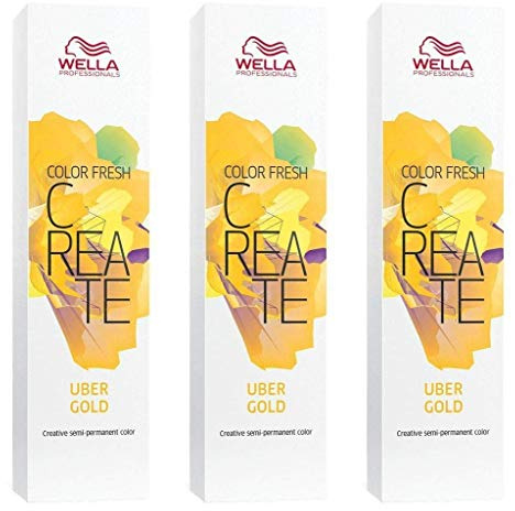 3 er Pack Color Fresh Create direktziehende Tönung Uber Gold
