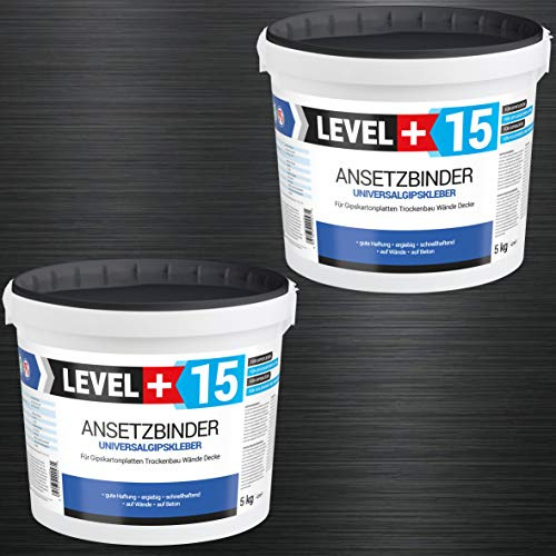 10 kg Gipskleber Ansetzgips Klinker Verblender Riemchen Steinriemchen, RM15