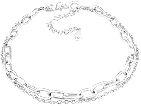 Sofia Milani - Damen Armband 925 Silber - Layer Design
