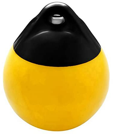 DEARBORN Heavy Duty PVC Boot Ball Runde Boje Dock Stoßstange Ball Aufblasbare Schutz Festmacher Boje Gelb
