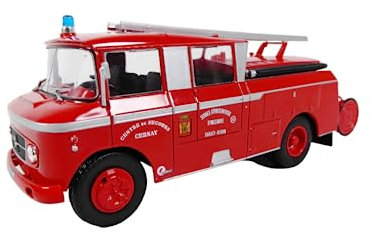 OPO 10 - Fire truck 1:43 CITROEN 46 CD Guinard double pump cabin - PB117