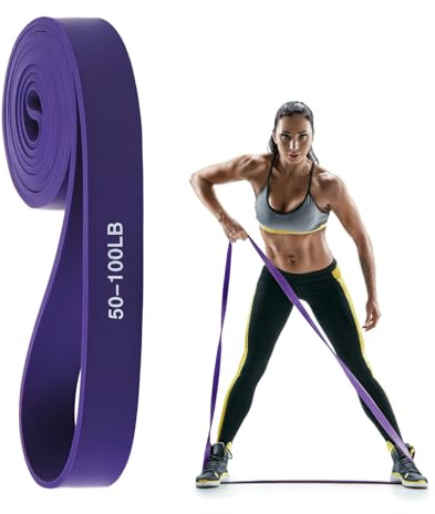 Resistance Bands, 100% Latex Widerstandsbänder, Fitnessbänder Trainingsbänder Widerstandsbänder Krafttraining für Muskelaufbau, Yoga, Pilates, Crossfit