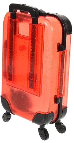 Beatifufu Scatola Per Ciglia Finte Forma Di Mini Valigia Contenitore Vuoto Per Ciglia Finte Scatola Di Imballaggio Scatole Per Imballaggio