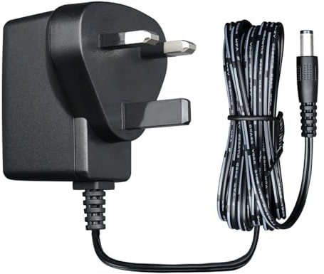 Oxzeewee UKCA Certified 12V 0.5A 500mA 6W DC Power Supply Adapter with 1.8M Cord, 5.5x2.1mm 12V Power Supply Transformer for LED Lights, Speakers, Routers, Scanners, Turntables, and More