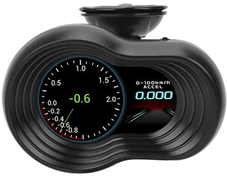 Universelles Head-Up-LCD-Display, für OBD2 + GPS, Auto-HUD-Monitor, Multifunktionaler Projektor, Verbessert die Fahrsicherheit für Alle Fahrzeuge