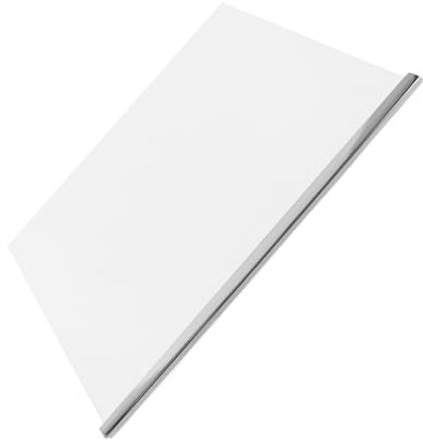 HOMSFOU Mensola Frigorifero in Vetro Temperato Sostituibile Divisorio Frigo Facile Da Installare Per Organizzazione Cucina e Conservazione Alimenti