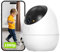 Beans View Telecamera di sicurezza per interni, visione notturna a colori, telecamera Wi-Fi per animali domestici/cane/gatto a 360°, 1080P, rilevamento e tracciamento del movimento umano (D210 2MP)